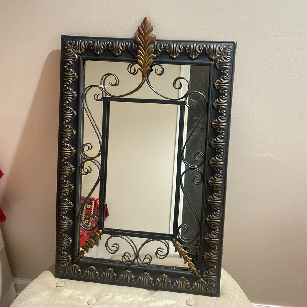 Rectangle Metal Wall Mirror